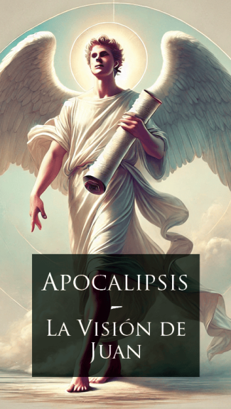 Angel sosteniendo un rollo